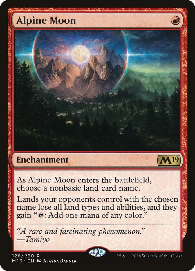 Alpine Moon card image