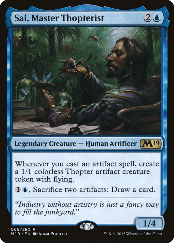 Sai, Master Thopterist card image