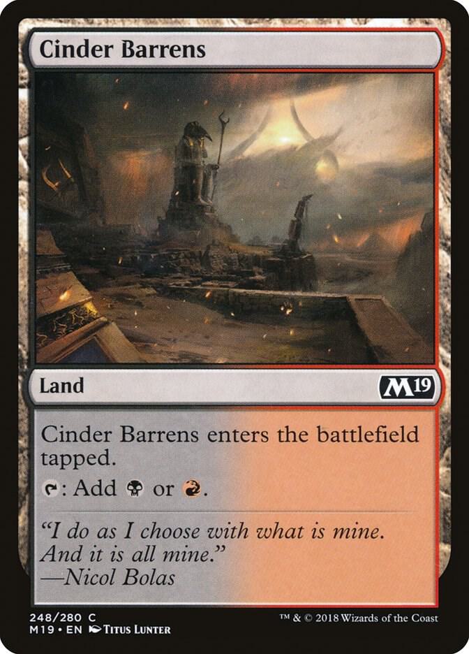 Cinder Barrens card image
