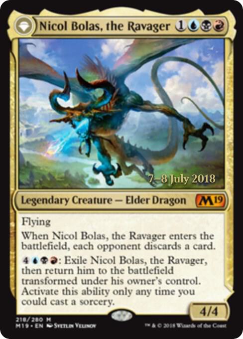 Nicol Bolas, the Ravager card image