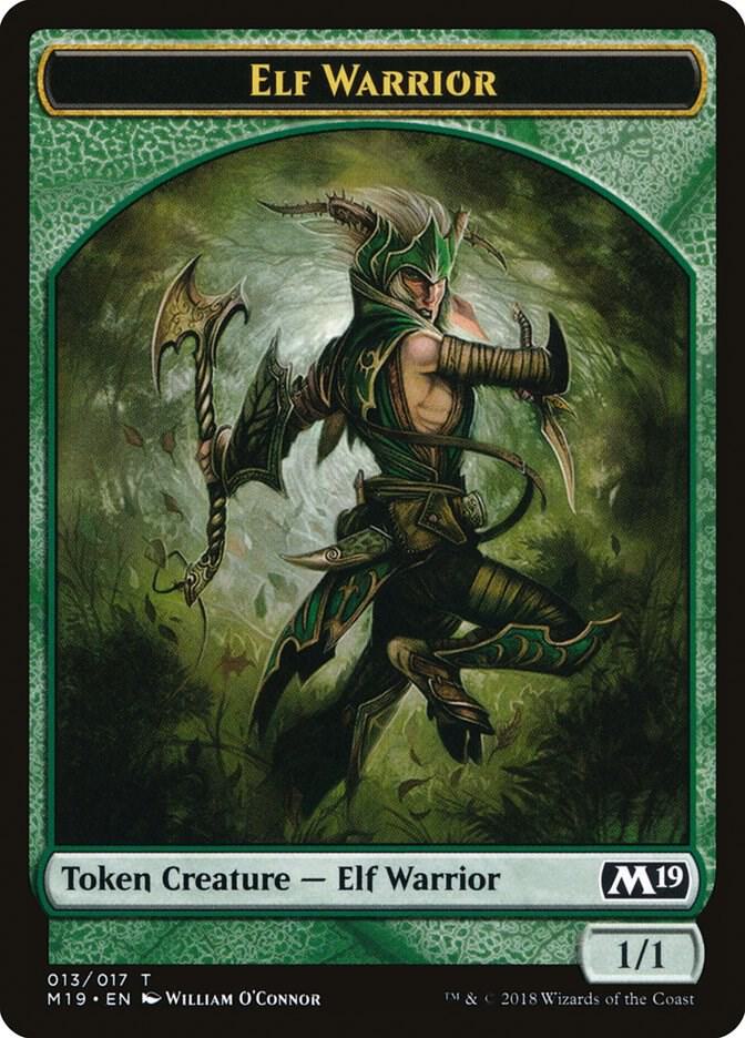 Elf Warrior Token card image