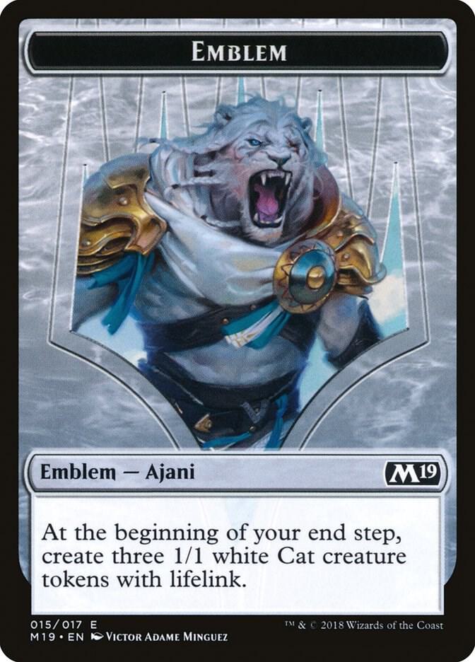 Emblem - Ajani, Adversary of Tyrants card image