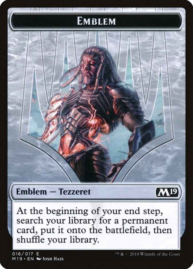 Emblem - Tezzeret, Artifice Master card image