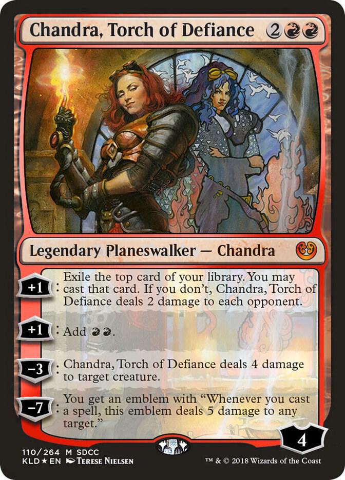 Chandra, Torch of Defiance (SDCC 2018 Exclusive) card image