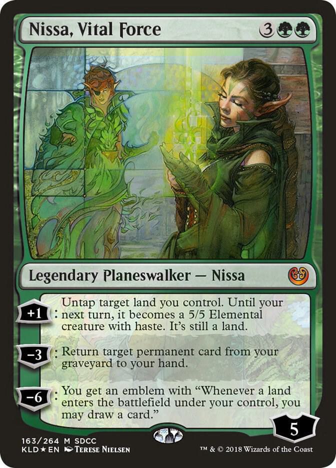 Nissa, Vital Force (SDCC 2018 Exclusive) card image