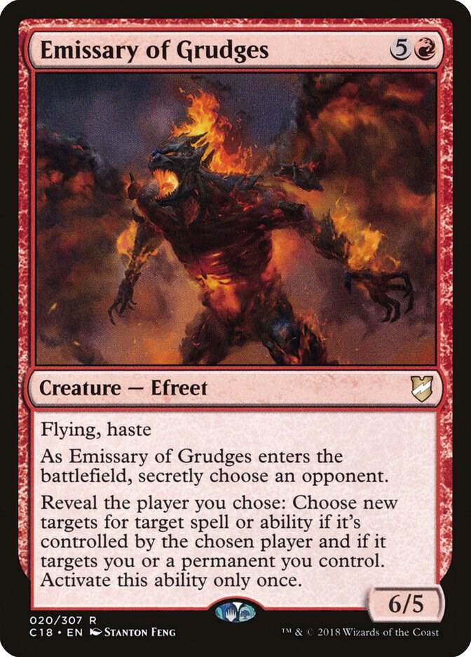 Emissary of Grudges card image