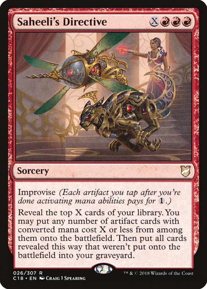 Saheeli's Directive card image