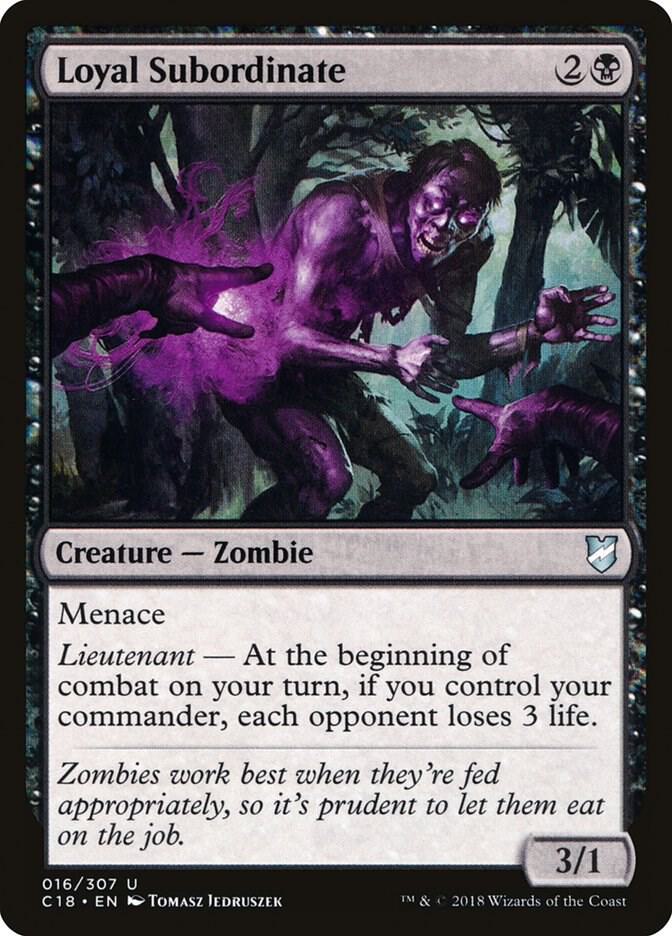 Loyal Subordinate card image