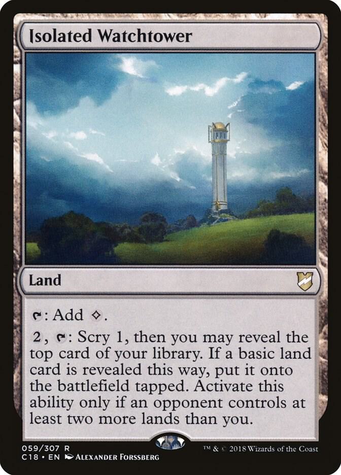 Isolated Watchtower card image