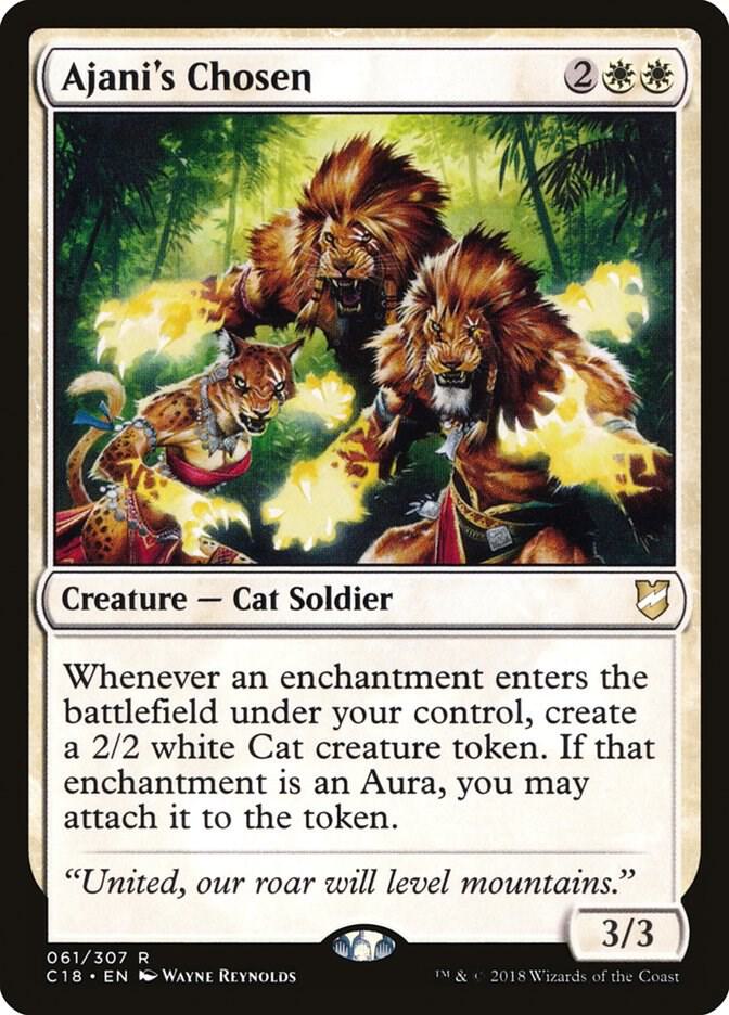 Ajani's Chosen card image