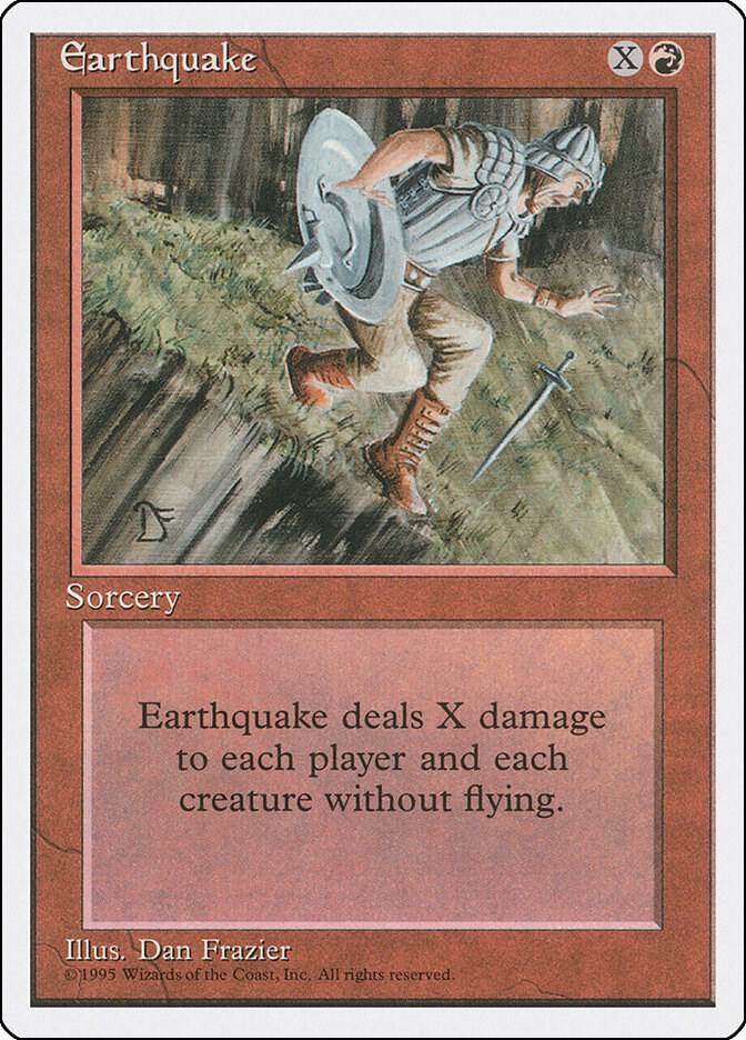 Earthquake card image