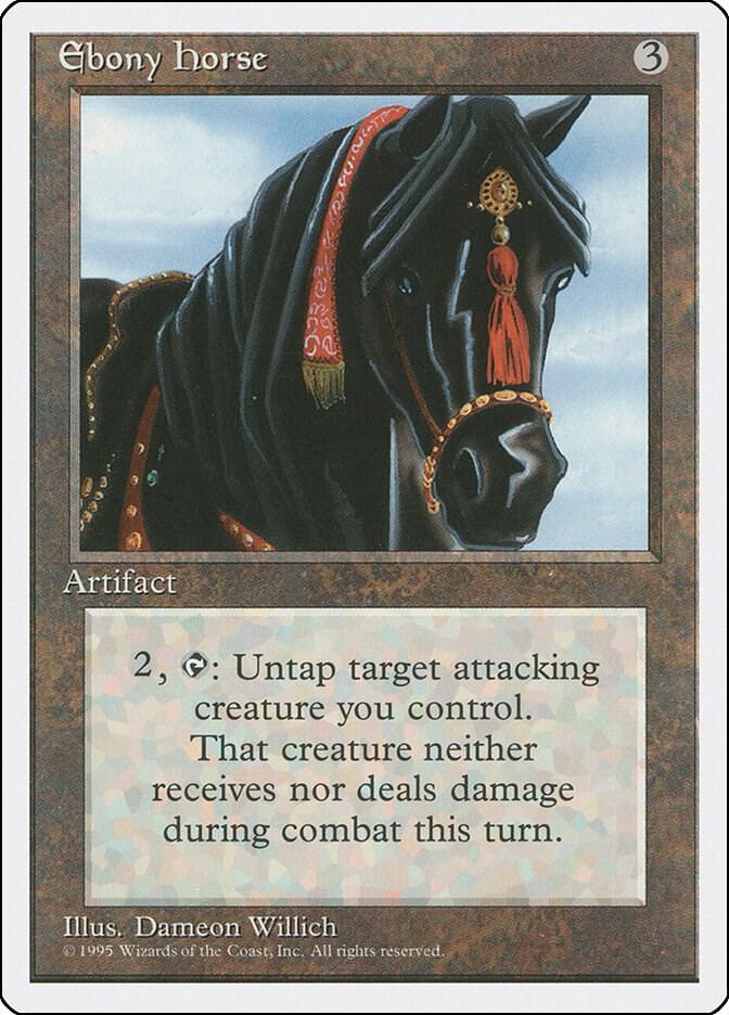 Ebony Horse card image