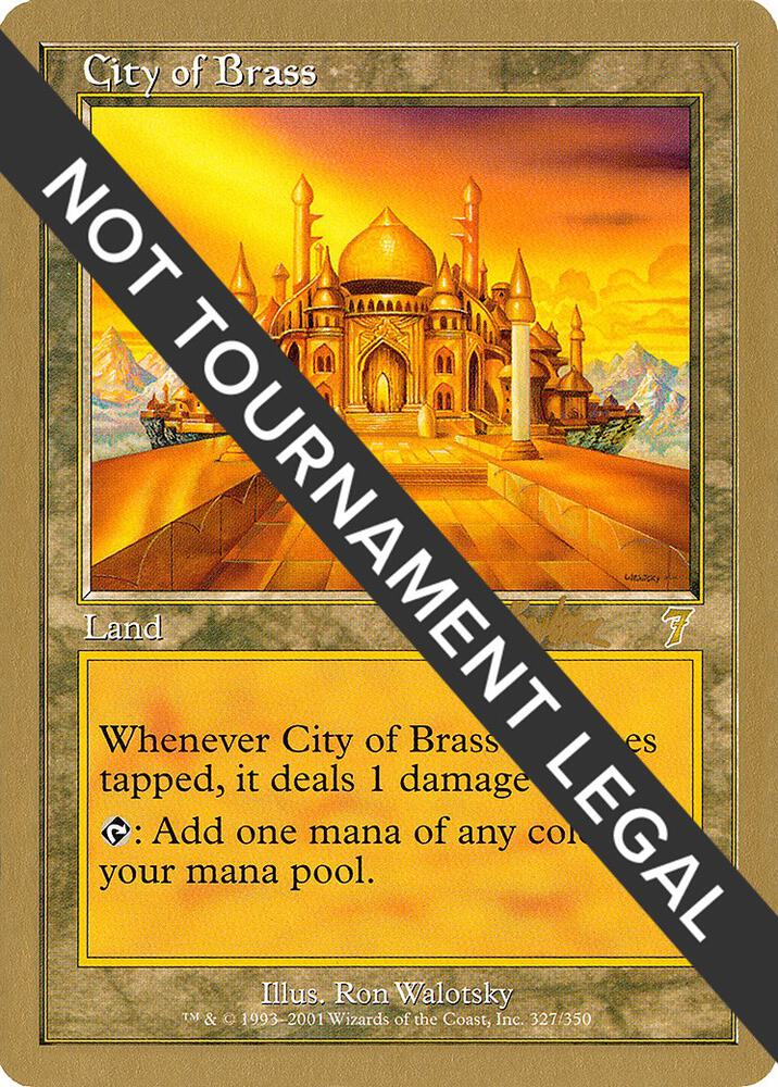 City of Brass - 2002 Brian Kibler (7ED) card image
