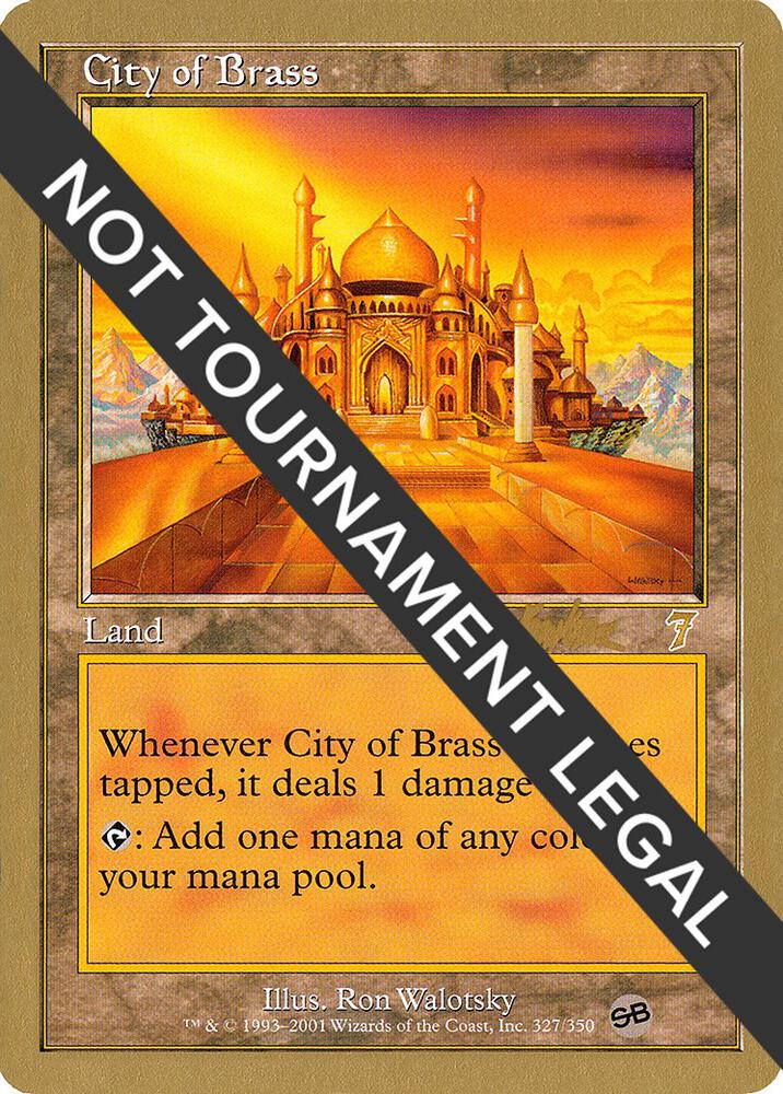 City of Brass - 2002 Brian Kibler (7ED) (SB) card image
