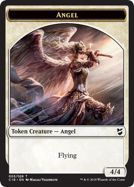 Angel // Cat Double-Sided Token card image