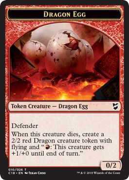 Dragon Egg // Dragon Double-Sided Token card image