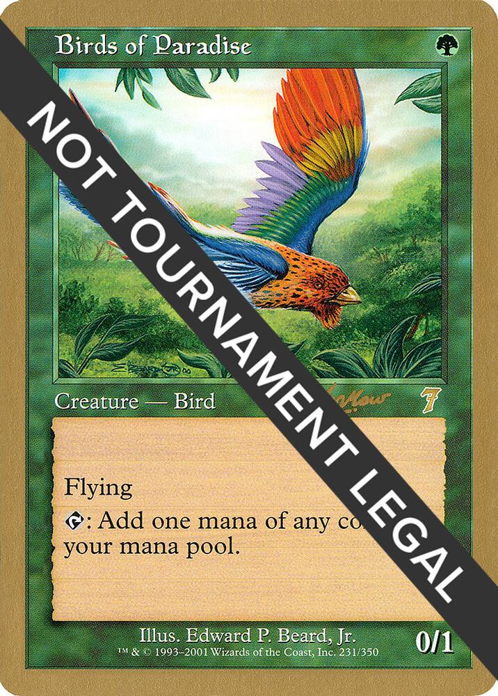 Birds of Paradise - 2002 Sim Han How (7ED) card image