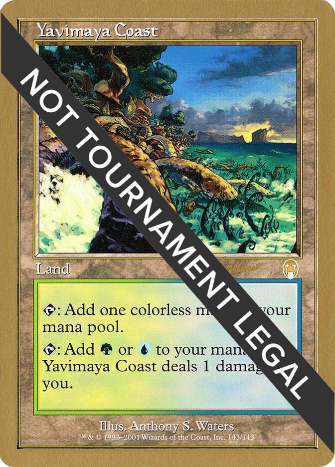 Yavimaya Coast - 2002 Sim Han How (APC) card image