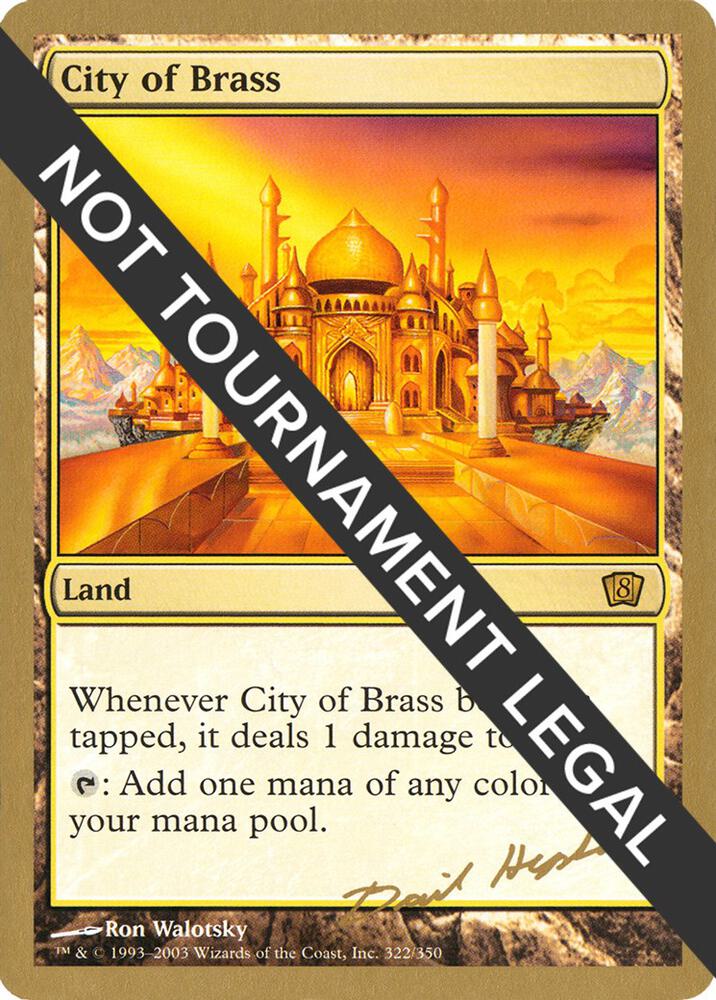 City of Brass - 2003 Dave Humpherys (8ED) card image