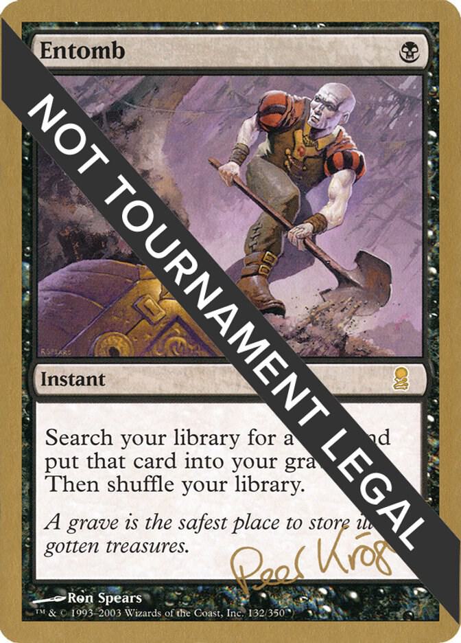 Entomb - 2003 Peer Kroger (ODY) card image