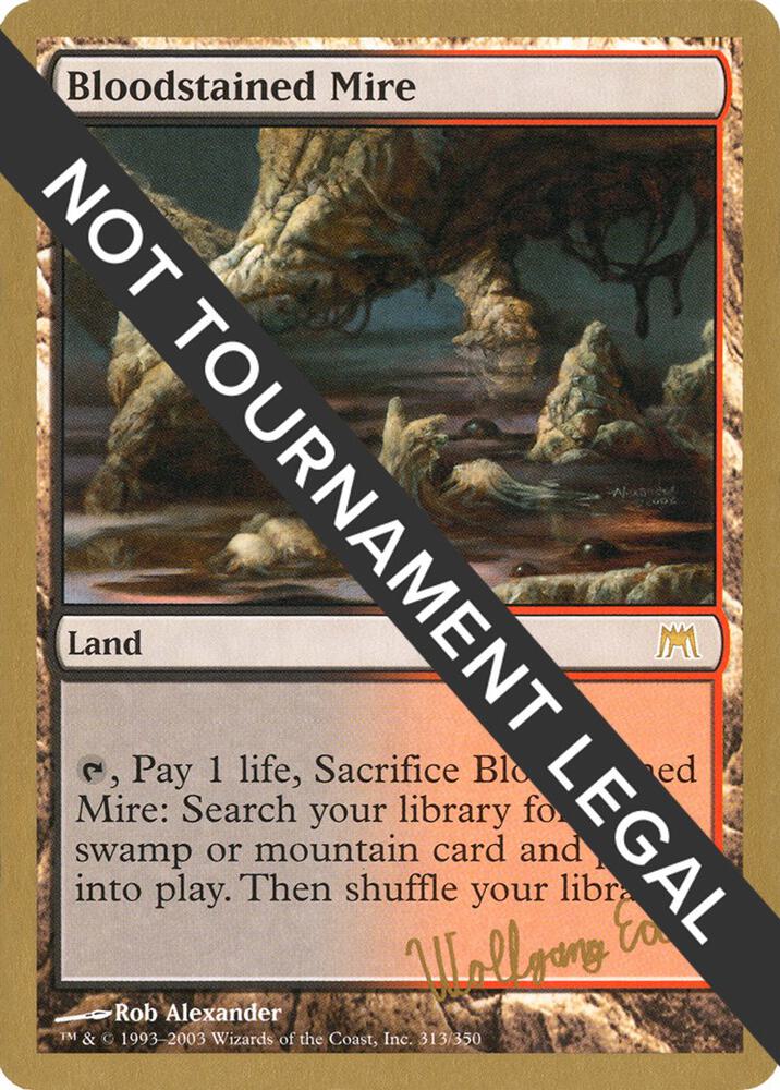 Bloodstained Mire - 2003 Wolfgang Eder (ONS) card image