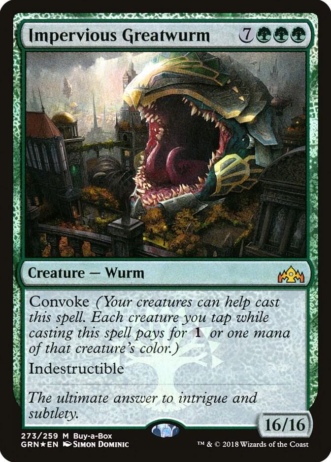 Impervious Greatwurm card image