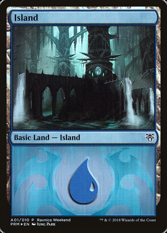 Island - Dimir (A01) card image