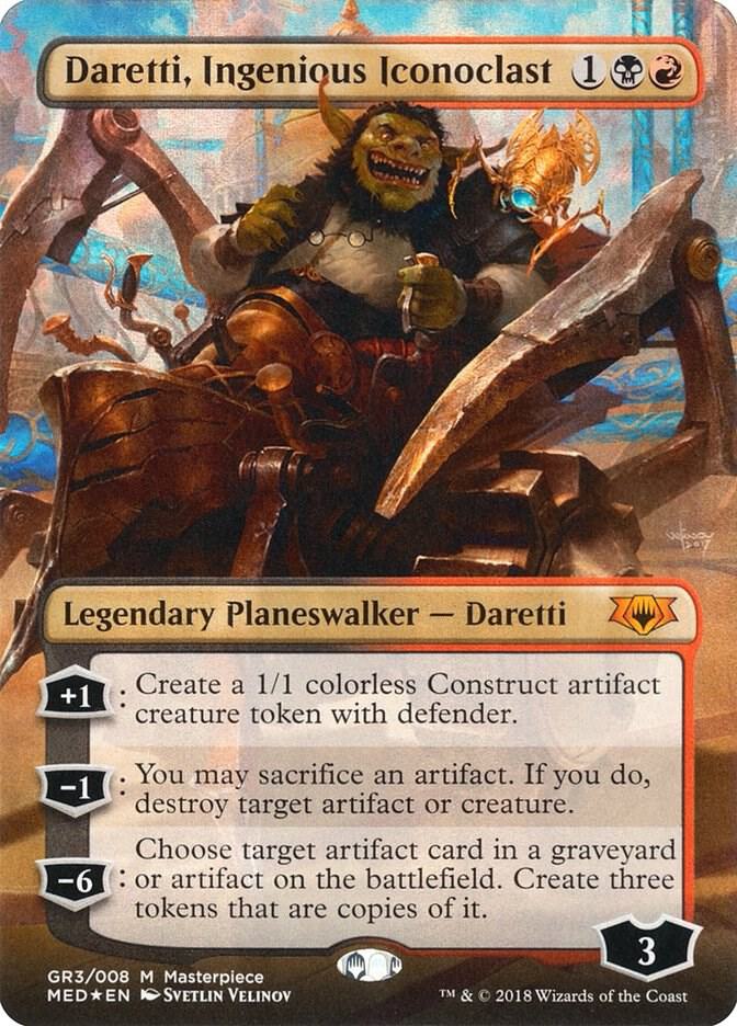 Daretti, Ingenious Iconoclast card image