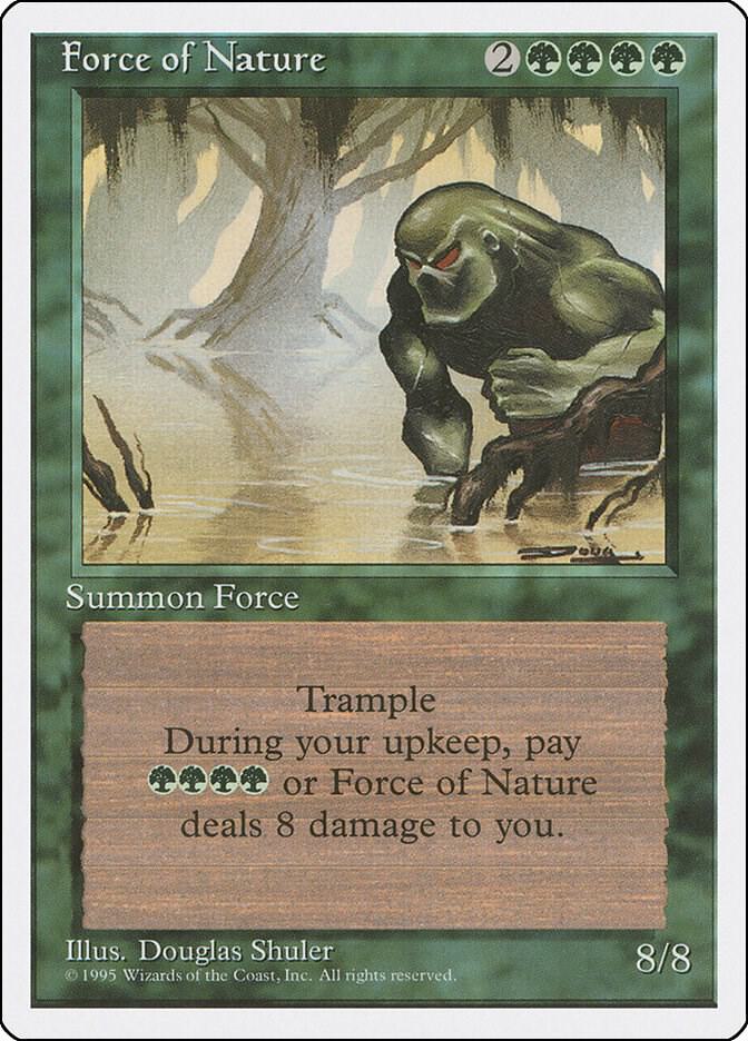 Force of Nature card image