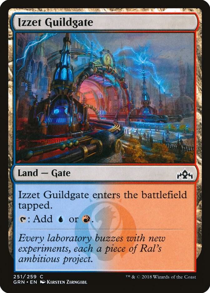Izzet Guildgate (251) card image