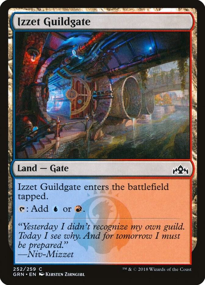 Izzet Guildgate (252) card image