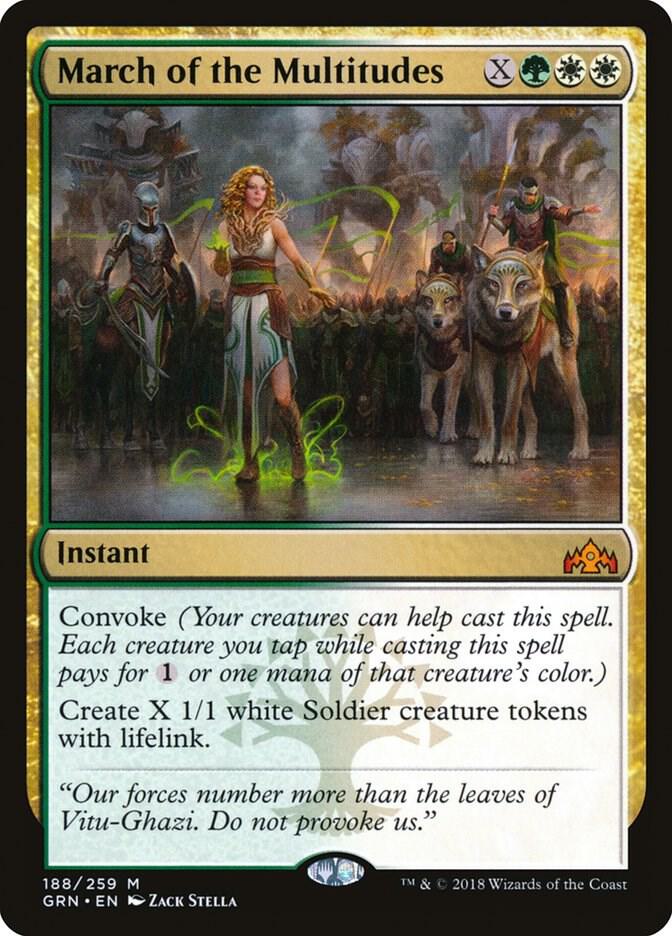 March of the Multitudes card image