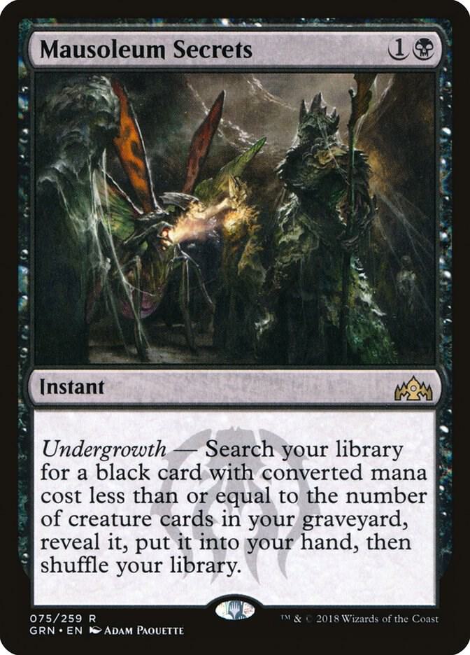 Mausoleum Secrets card image