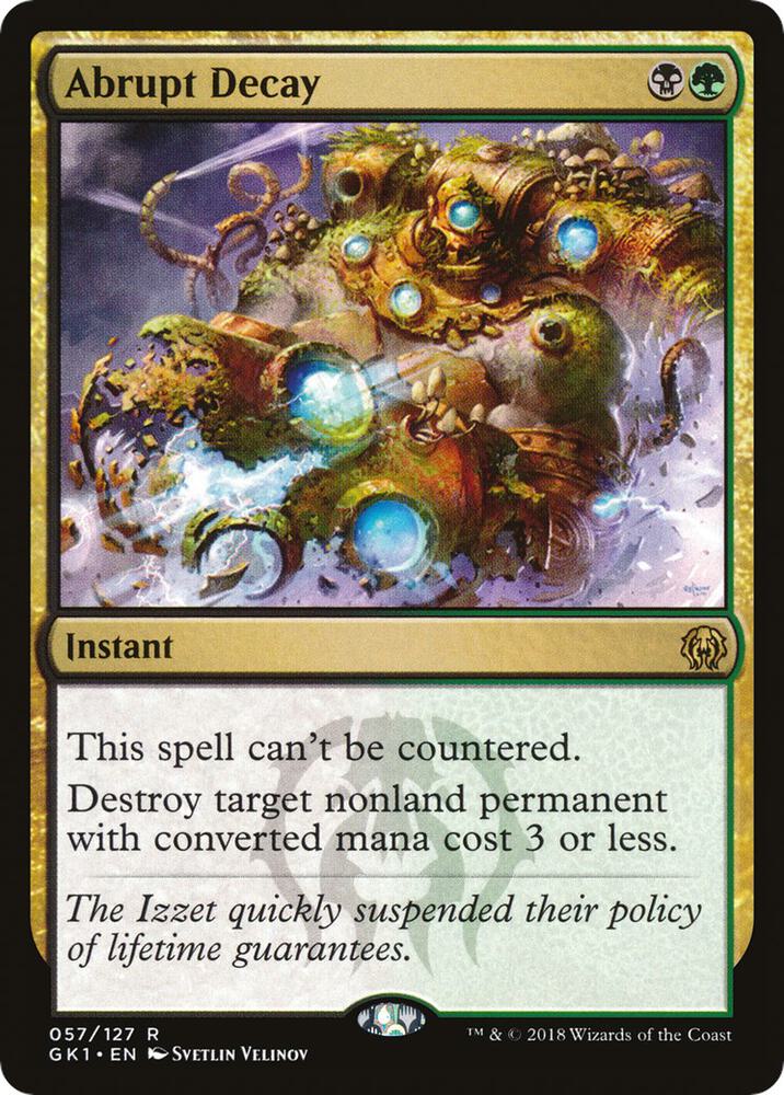 Abrupt Decay card image