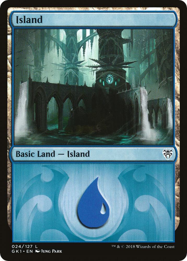 Island (024) card image