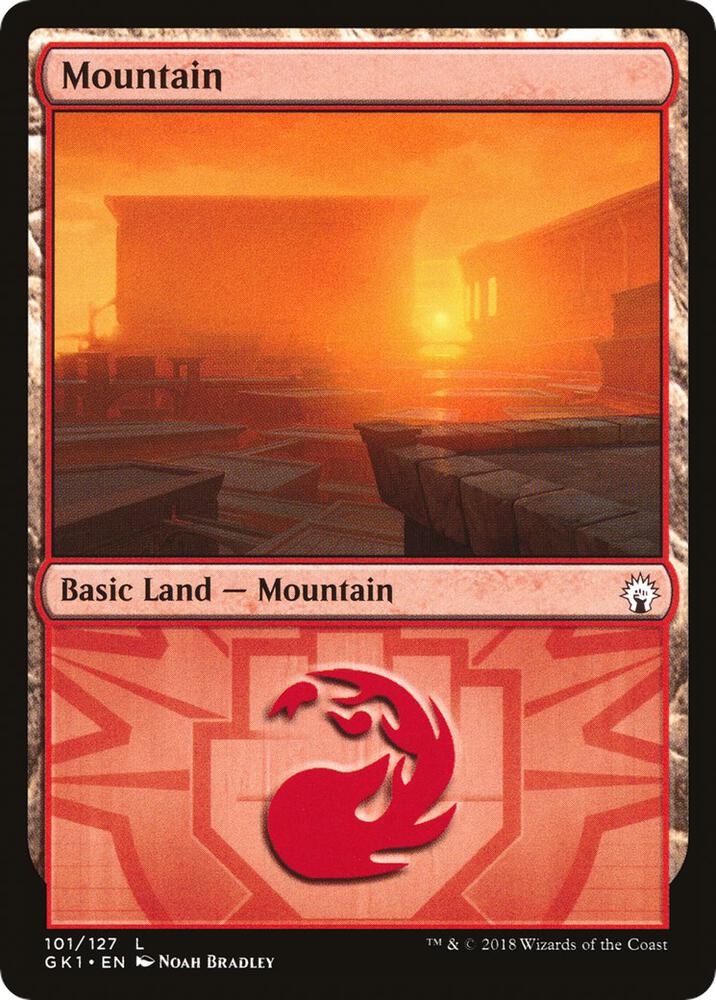 Mountain (101) card image