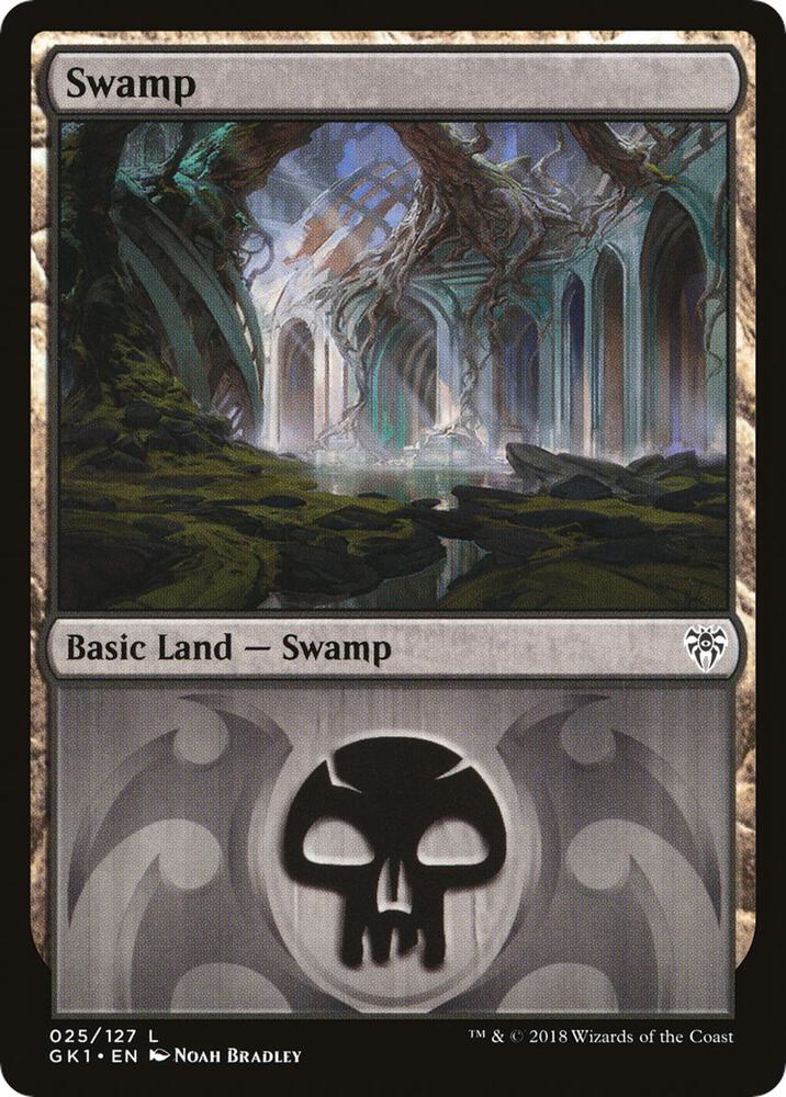 Swamp (025) card image