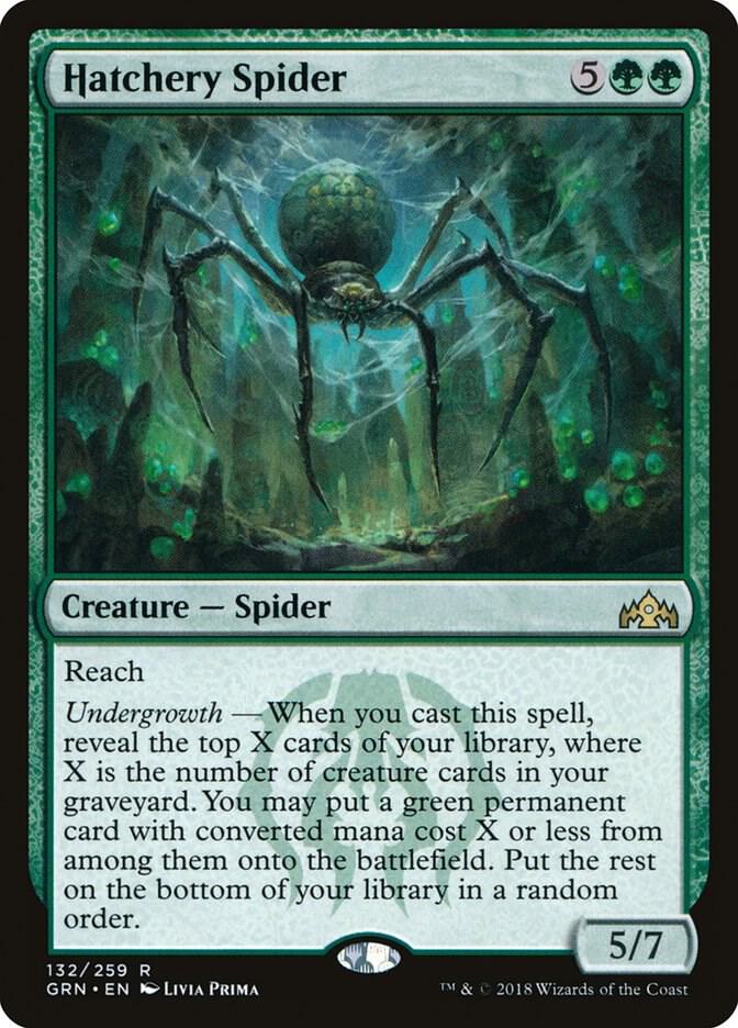 Hatchery Spider card image