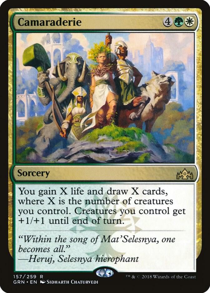 Camaraderie card image