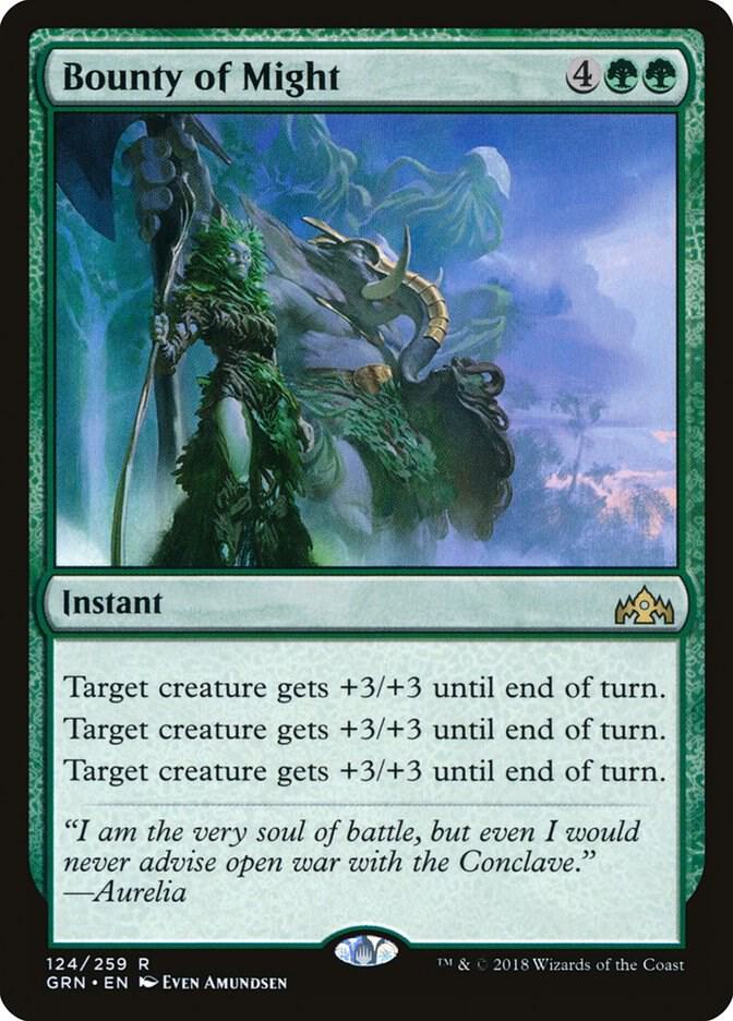 Bounty of Might card image