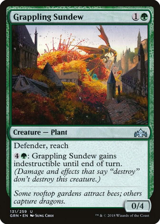 Grappling Sundew card image