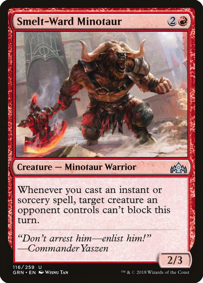 Smelt-Ward Minotaur card image