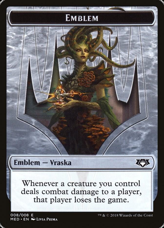 Emblem - Vraska, Golgari Queen card image