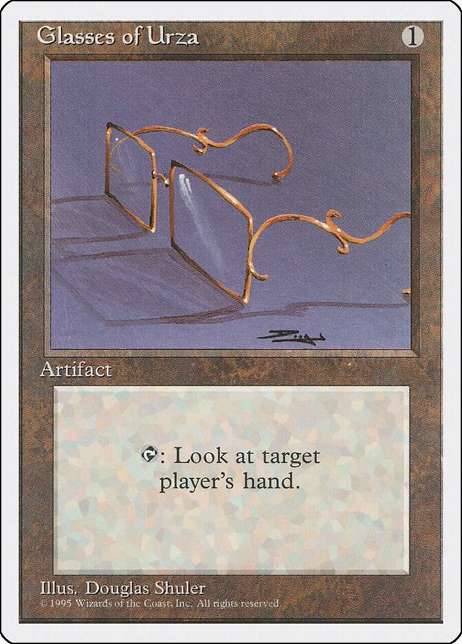 Glasses of Urza card image