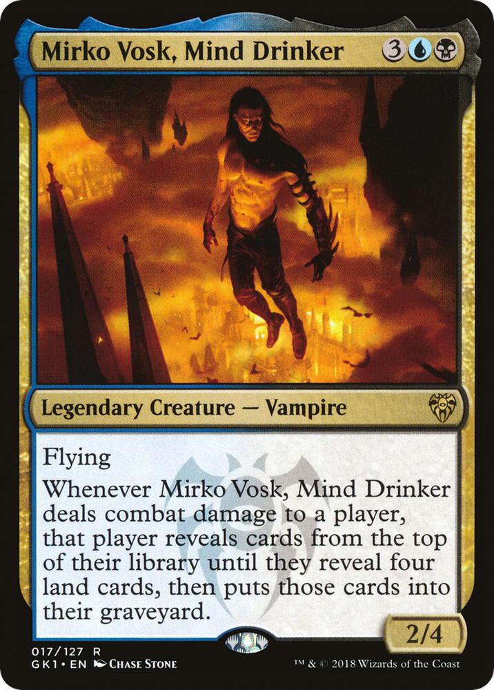 Mirko Vosk, Mind Drinker card image