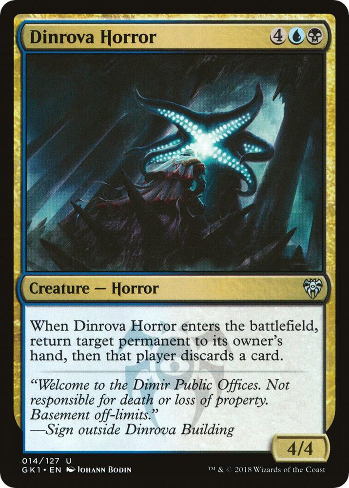 Dinrova Horror card image