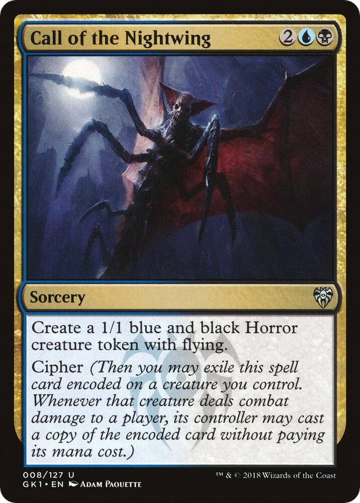 Call of the Nightwing card image