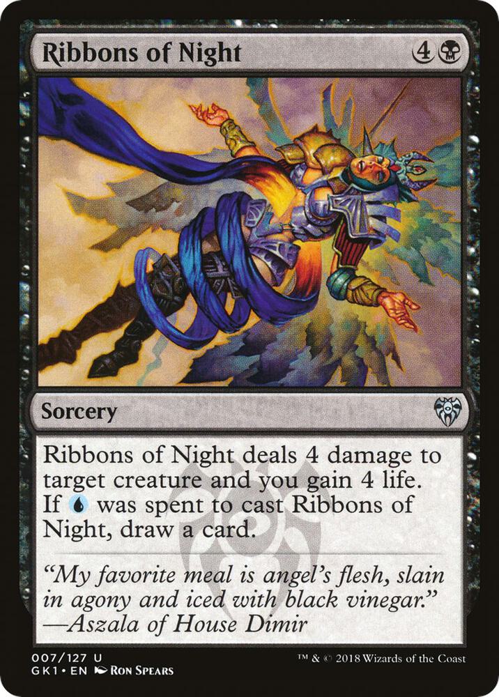 Ribbons of Night card image