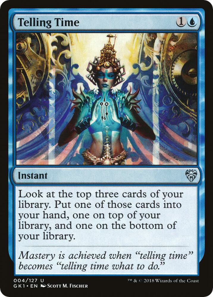 Telling Time card image