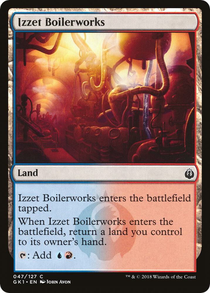 Izzet Boilerworks card image